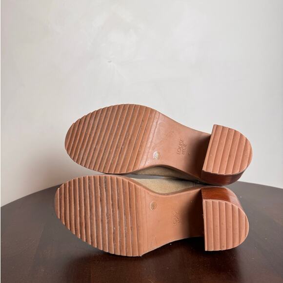 Louise et Cie Varsan Suede Platform Chelsea Boots - Size 6.5 - Picture 6 of 7